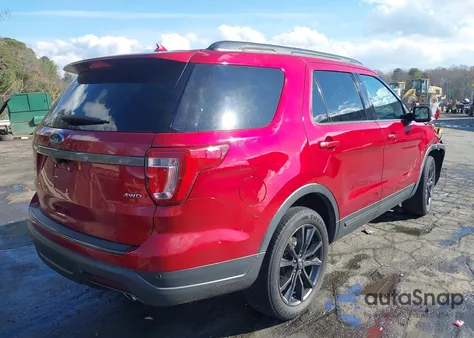 2018 Ford Explorer Xlt z USA, uszkodzony, nr VIN 1FM5K8D86JGA50582